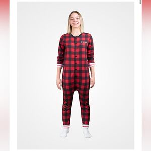 NWOT | POOK | Red Plaid Union Suit